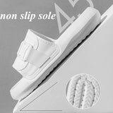Aimays  EVA Soft Sole Home Slippers Women  Summer Buckle Thick Platform Women's Flip Flops Comftable Non Slip Beach Shoes